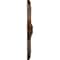 Ekena Millwork Antilles Ceiling Medallion (Fits Canopies up to 6"), 38 1/4"OD x 1 1/2"P, Root Beer Crackle CM38ANRBC - alternate 3
